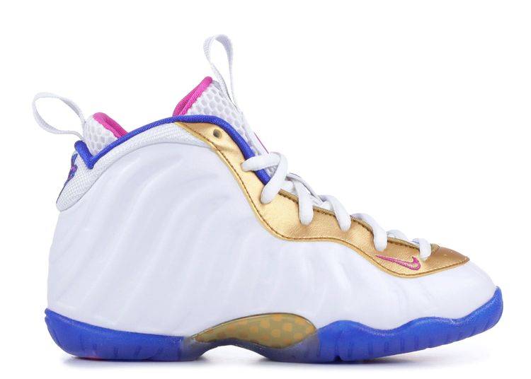 white red blue foamposites