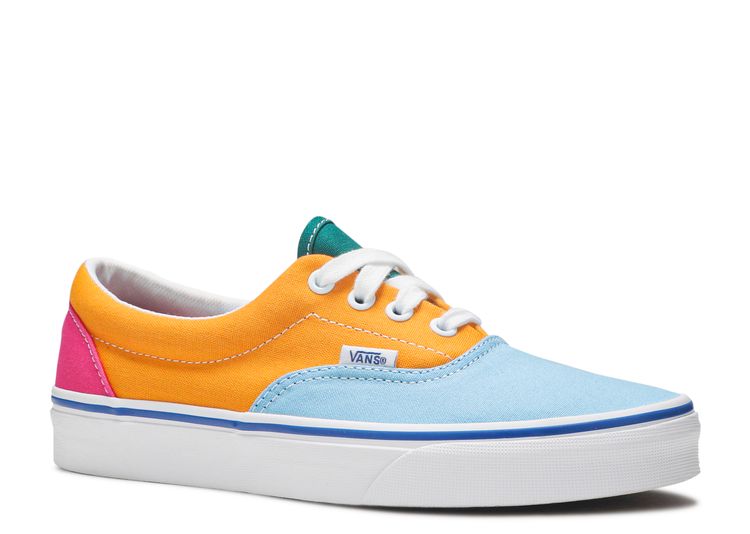 Buy vans old skool color block multi> OFF-61%