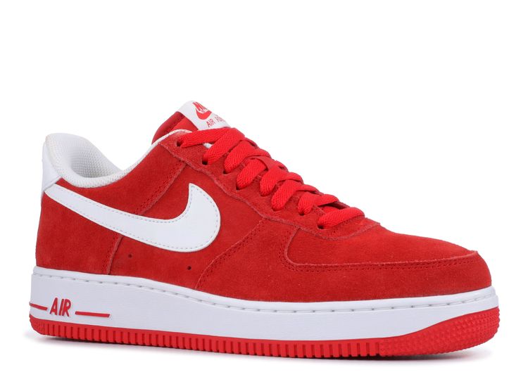red nike air force one
