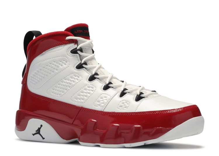 white gym red 9s