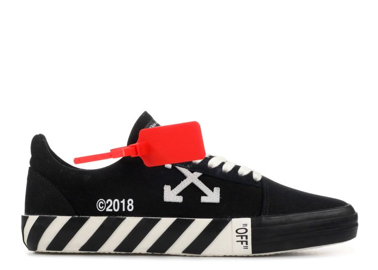 Off White Vulc Low Top 'Black' - Off 