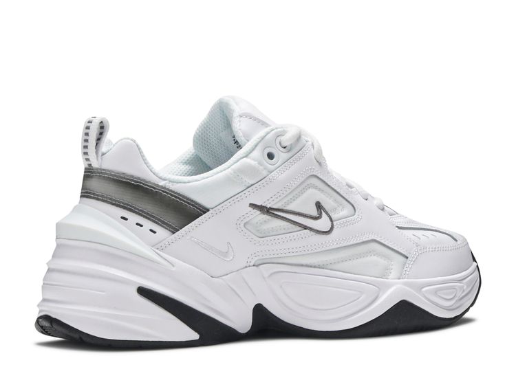 nike m2k tekno women's white and black