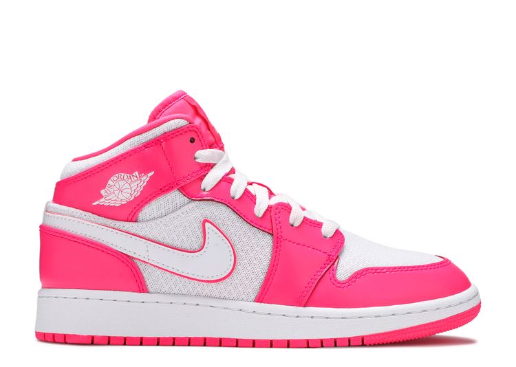 low top pink and white jordans