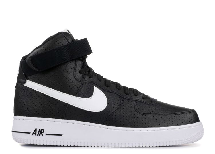Air Force 1 High '07 'Black White' - Nike - 315121 036 - black/white ...