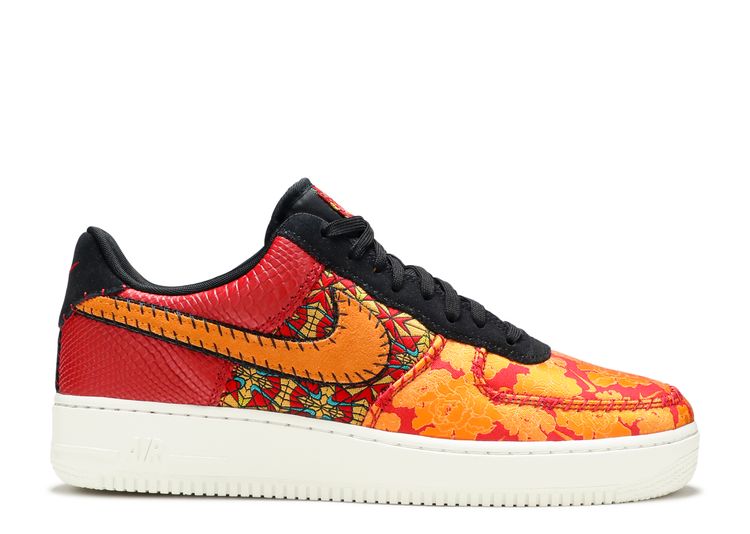 Descompostura Enfermedad franja Air Force 1 Low Premium 'Chinese New Year' - Nike - AT4144 601 - gym  red/orange-black-canyon gold | Flight Club