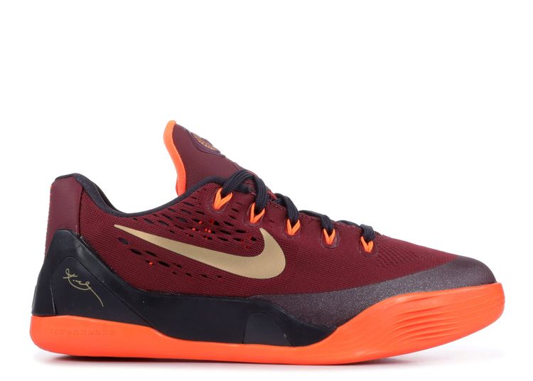 Kobe 9 EM GS Deep 'Garnet' - Nike - 653593 601 - deep garnet/metallic ...