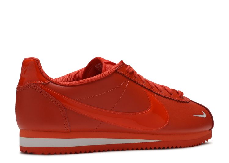 nike cortez white orange