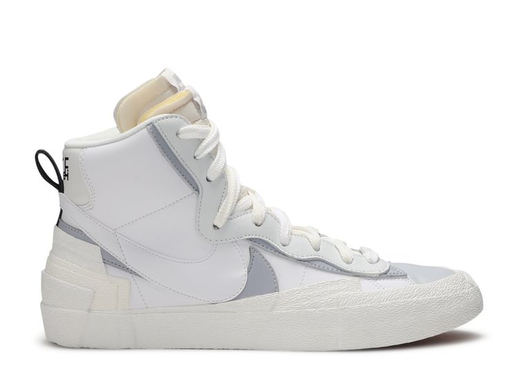 nike sacai blazer white