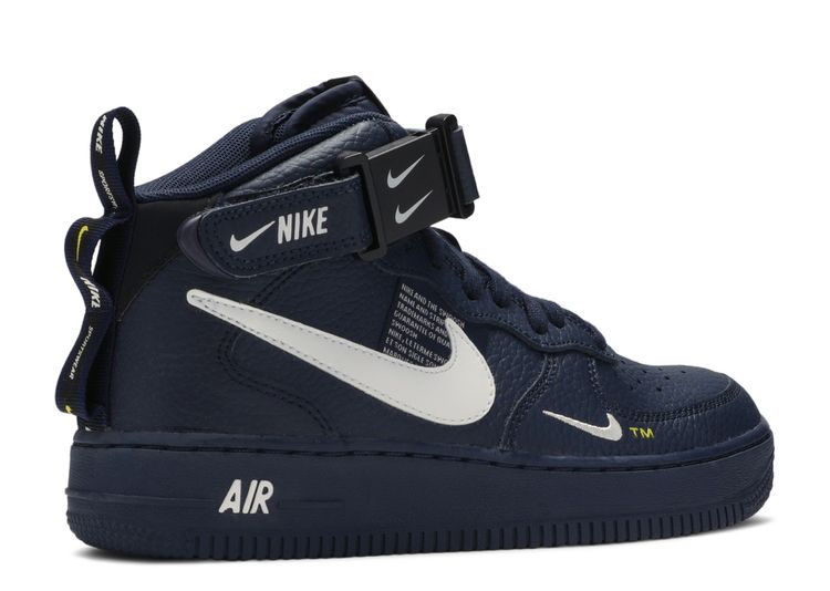 air force 1 mid overbranding