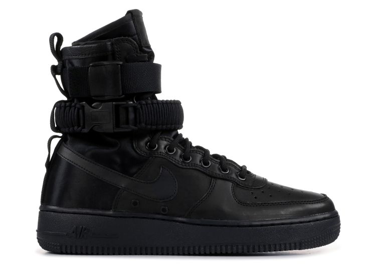 Wmns SF Air Force 1 High 'Triple Black' - Nike - 857872 005 - black ...