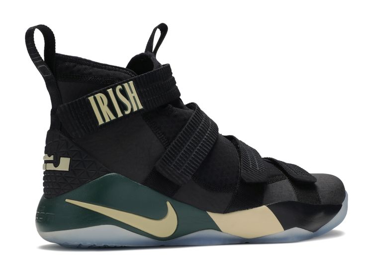 lebron soldier 11 gold and black