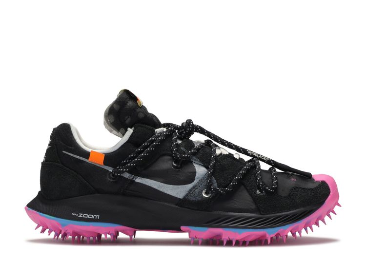 Off White X Wmns Air Zoom Terra Kiger 5 'off White' - Nike - CD8179 001 -  black/metallic silver-white-pink blast | Flight Club