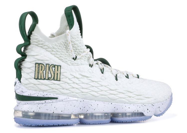 LeBron 15 PE 'SVSM' - Nike - 897648 819447 - white/green-team gold ...