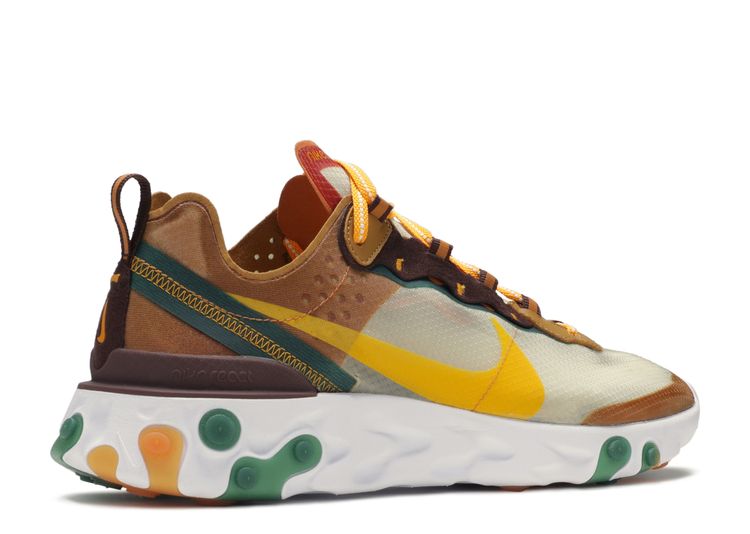 nike react element 87 ivory orange