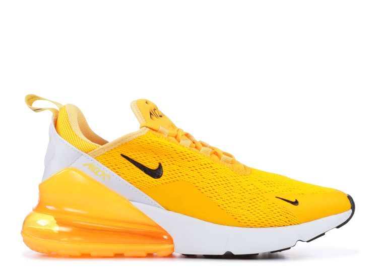 yellow and white air max