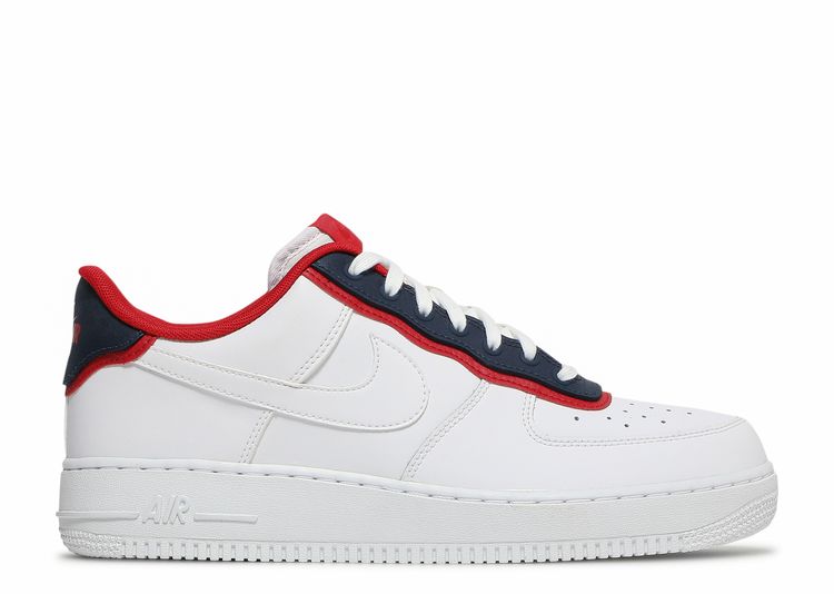 wassen Medicinaal Verspilling Air Force 1 '07 LV8 'Double Layer Obsidian Red' - Nike - AO2439 100 - white/ obsidian-university red-white | Flight Club
