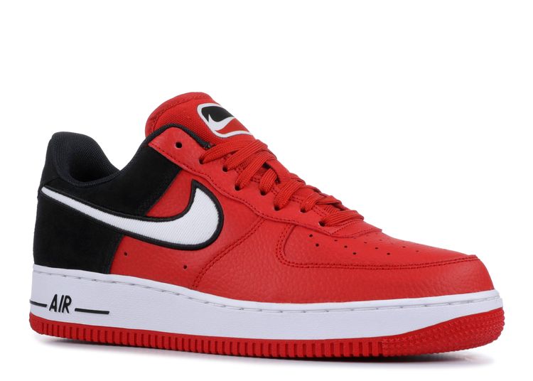 air forces red black and white