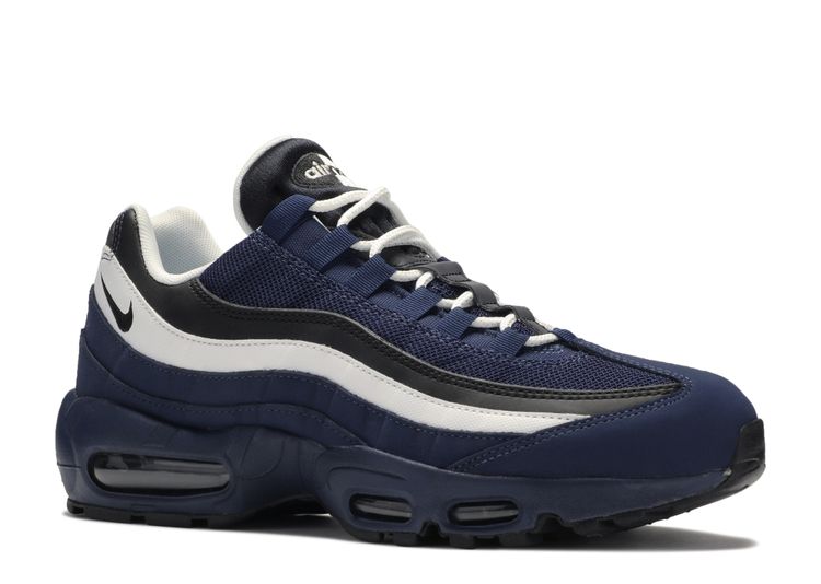 navy and white air max 95