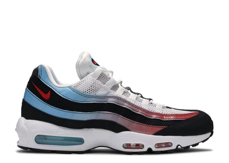 nike air max 95 mens red white and blue