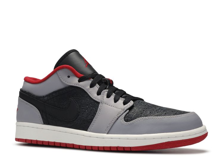 jordan 1 retro low black grey