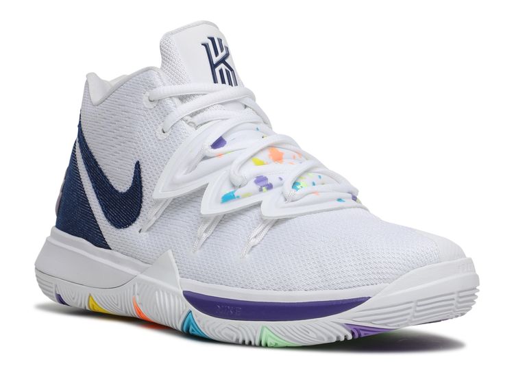 Kyrie 5 GS 'Have A Nike Day' - Nike - AQ2456 101 - white/deep royal ...