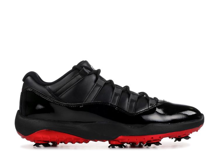 jordan 11 golf shoes black