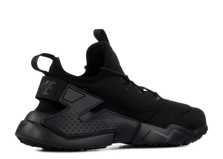 nike huarache drift white and black