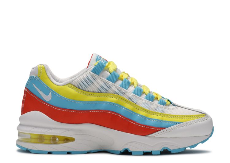 air max 95 red blue yellow