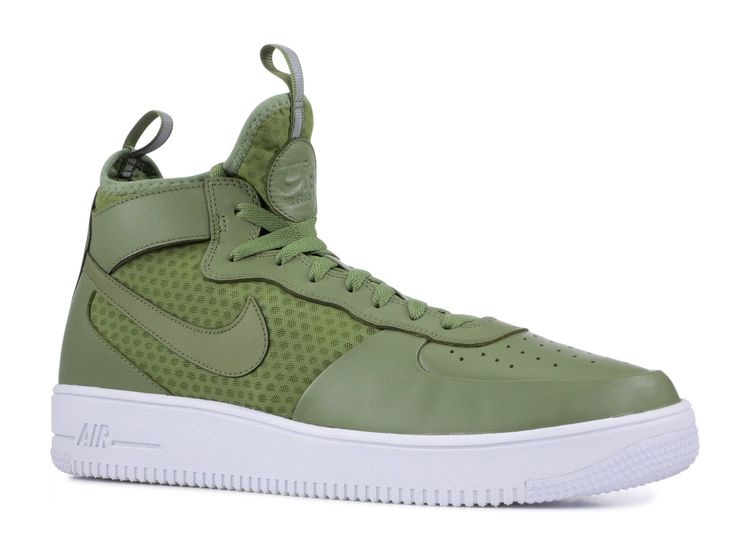 nike air force 1 ultra flyknit mid palm green