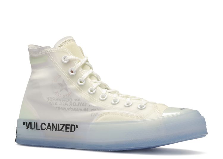 off white chuck taylor clear