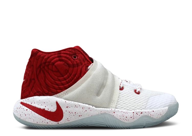 kyrie 2 red and white