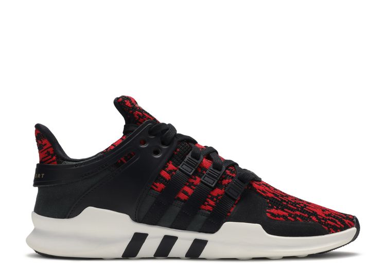 adidas eqt support red and black