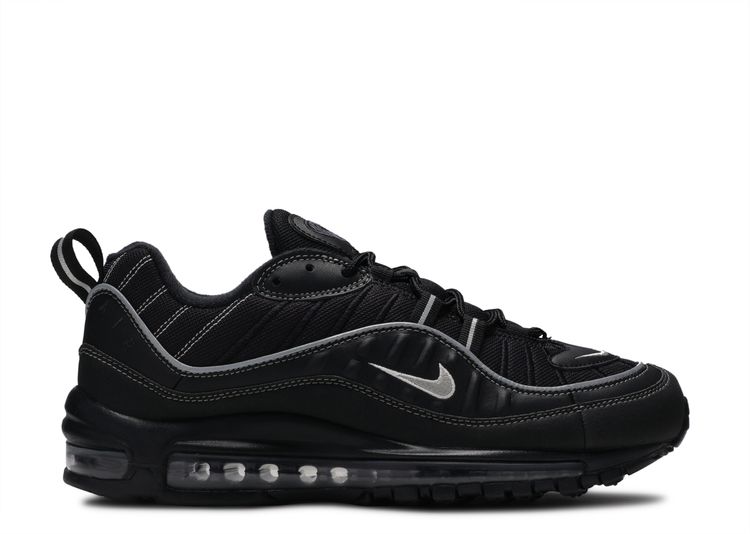 Air Max 98 'Black Silver' - Nike 