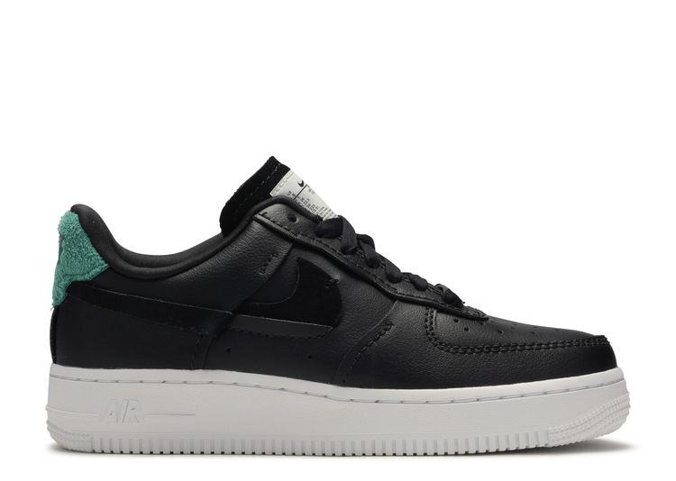 air force 1 inside out black