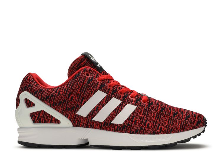 red and white adidas zx flux