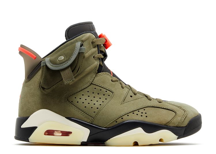 Travis Scott X Air Jordan 6 Retro 'Olive' - Air Jordan - CN1084