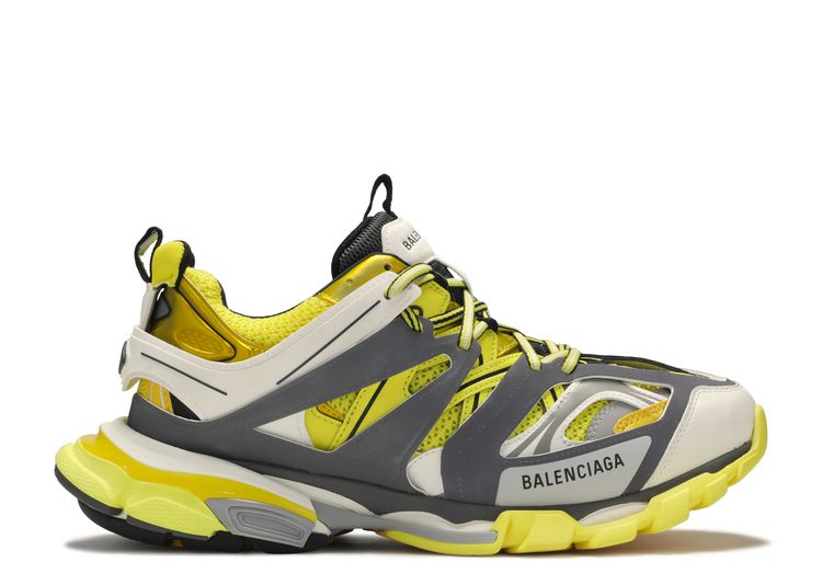 balenciaga track yellow