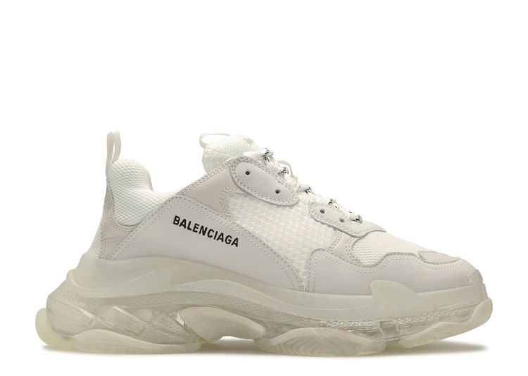 Balenciaga Triple S Sneaker 'Clear Sole' - Balenciaga - 541624 W09E1 9000 - | Flight Club