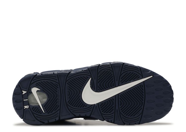 Air More Uptempo GS 'Navy' - Nike - 415082 401 - navy/navy-white ...