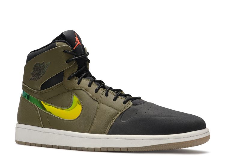 Nike Air Force 1 Low Militia Green Croc - Sneaker Bar Detroit