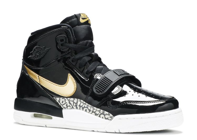 jordan legacy 312 black metallic gold