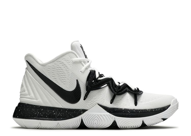 kyrie 5 tb black and white