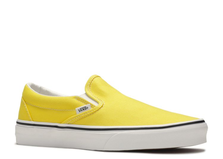 vibrant yellow vans