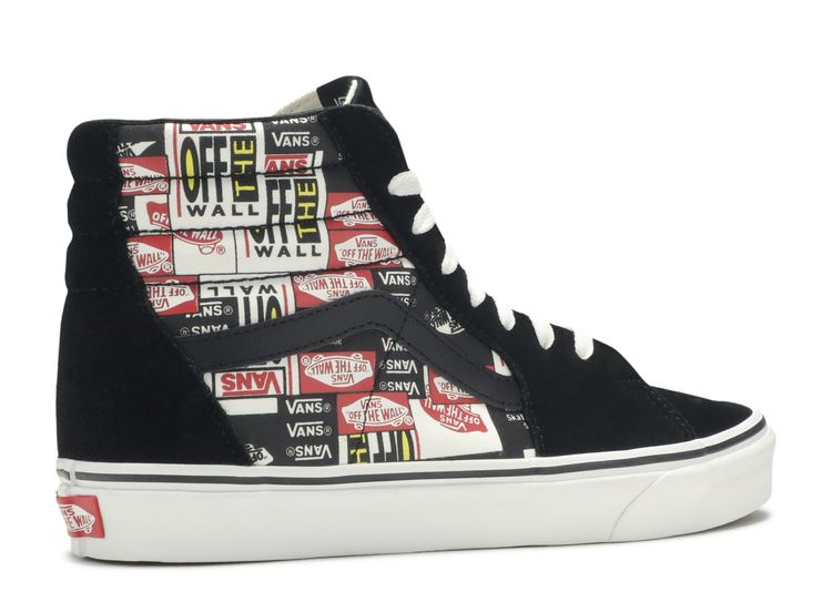 vans sk8 hi label mix