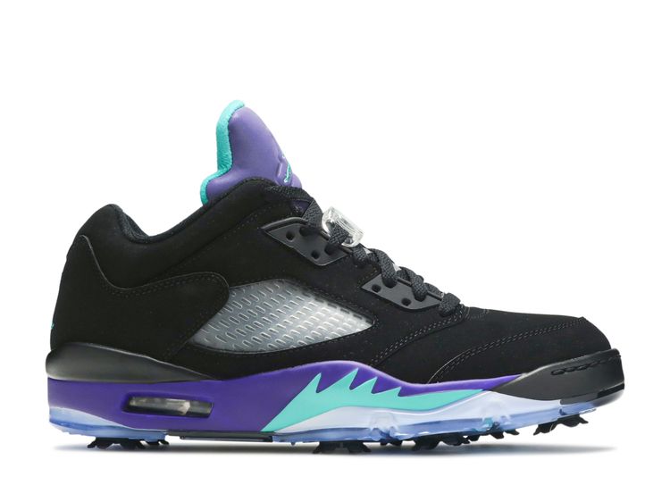 jordan 5 golf shoes grape