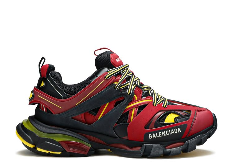 Balenciaga Track Sneakers Red/Black/Yellow Release