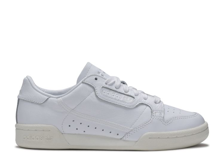 all white adidas continental