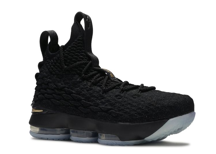 LeBron 15 GS 'Metallic Gold' - Nike - 922811 006 - black/metallic gold ...