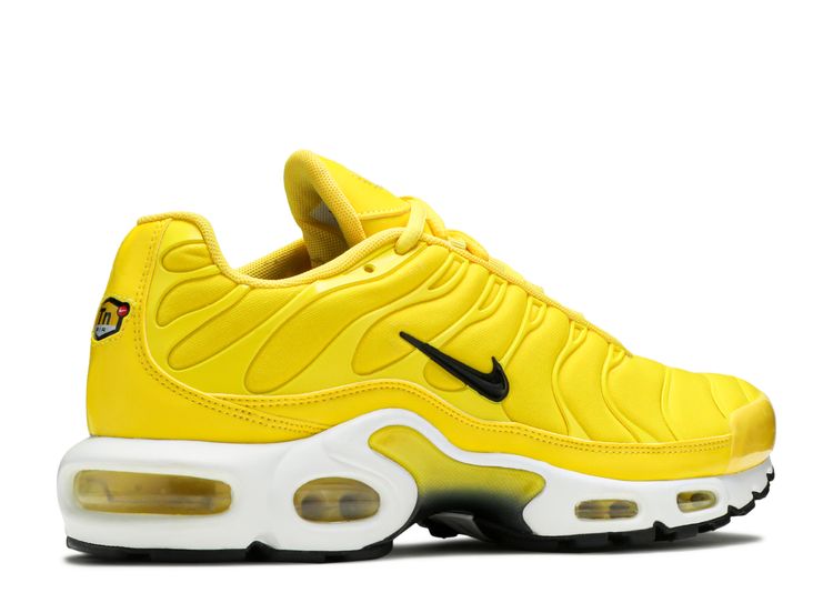 nike air max plus womens yellow