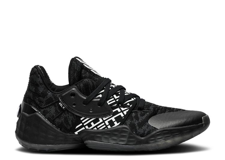 harden 4 black white